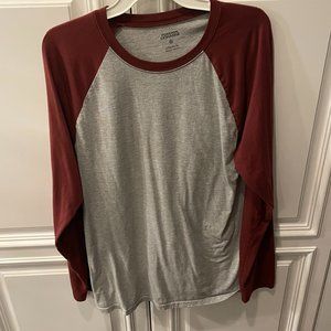 Foreign Exchange Long Sleeve Baseball Tee